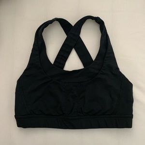 Black lululemon sorta bra